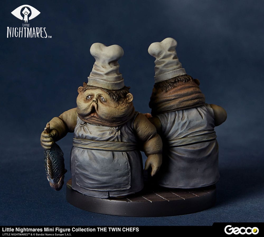 Little Nightmares Mini Figure Collection PVC Statue The Twin Chefs 7cm - Scale Statue - Gecco - Hobby Figures UK