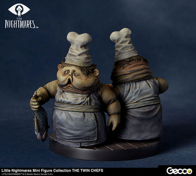 Little Nightmares Mini Figure Collection PVC Statue The Twin Chefs 7cm - Scale Statue - Gecco - Hobby Figures UK
