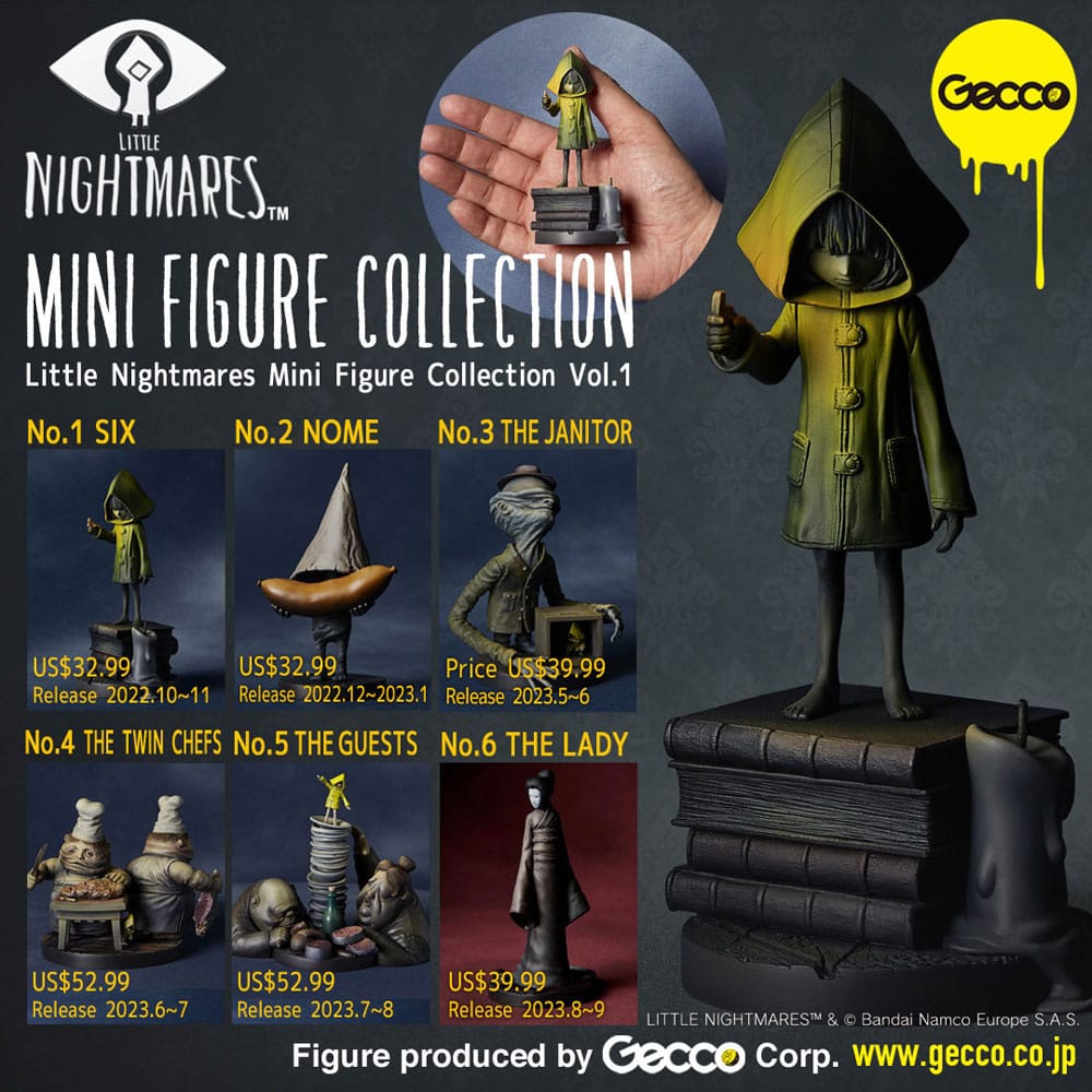 Little Nightmares Mini Figure Collection PVC Statue The Twin Chefs 7cm - Scale Statue - Gecco - Hobby Figures UK