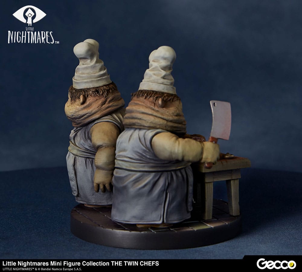 Little Nightmares Mini Figure Collection PVC Statue The Twin Chefs 7cm - Scale Statue - Gecco - Hobby Figures UK