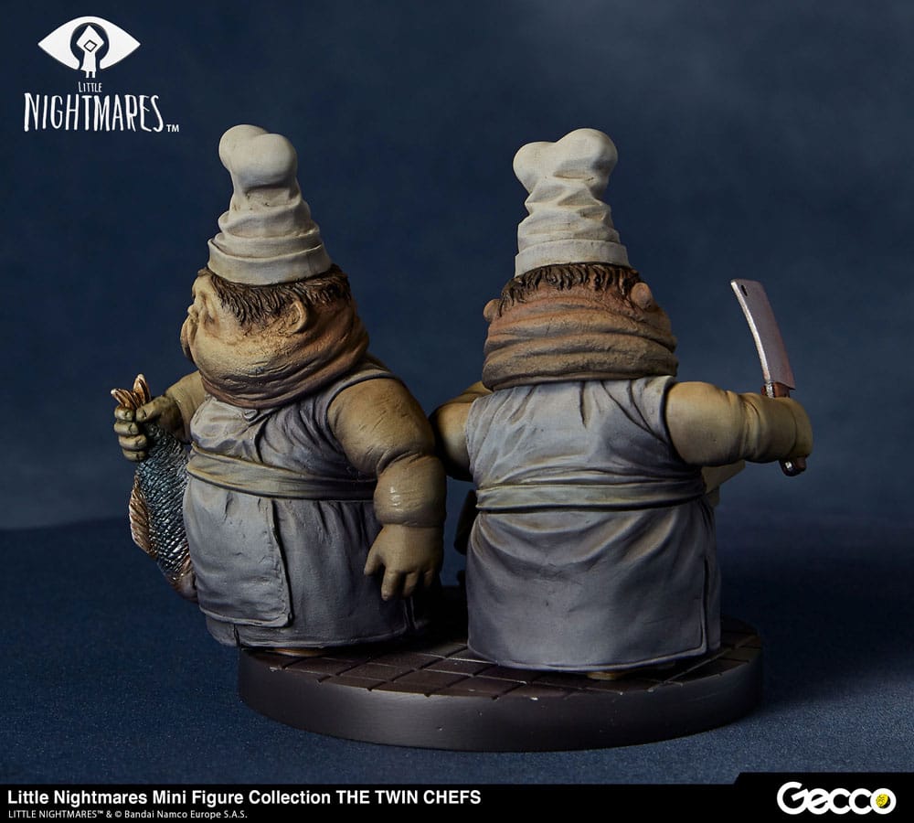 Little Nightmares Mini Figure Collection PVC Statue The Twin Chefs 7cm - Scale Statue - Gecco - Hobby Figures UK