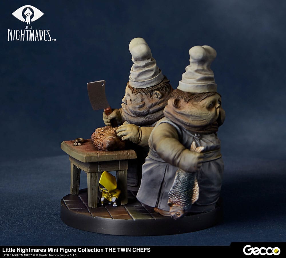 Little Nightmares Mini Figure Collection PVC Statue The Twin Chefs 7cm - Scale Statue - Gecco - Hobby Figures UK
