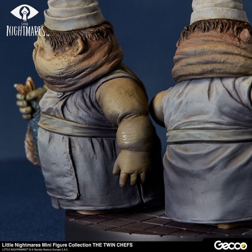 Little Nightmares Mini Figure Collection PVC Statue The Twin Chefs 7cm - Scale Statue - Gecco - Hobby Figures UK