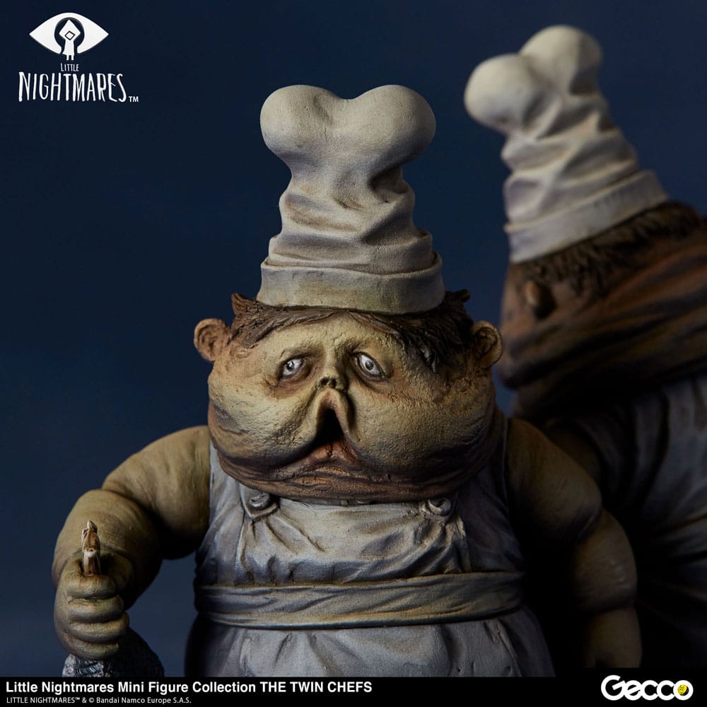 Little Nightmares Mini Figure Collection PVC Statue The Twin Chefs 7cm - Scale Statue - Gecco - Hobby Figures UK