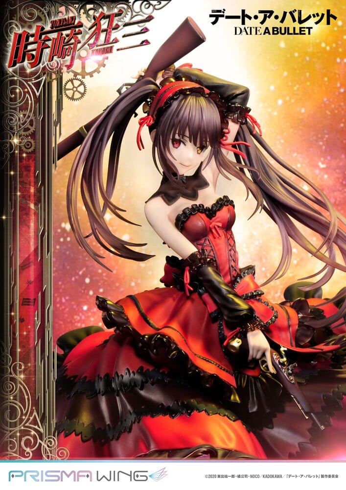 Date A Live Fragment: Date A Bullet Prisma Wing PVC Statue 1/7 Kurumi Tokisaki 27cm - Scale Statue - Prime 1 Studio - Hobby Figures UK