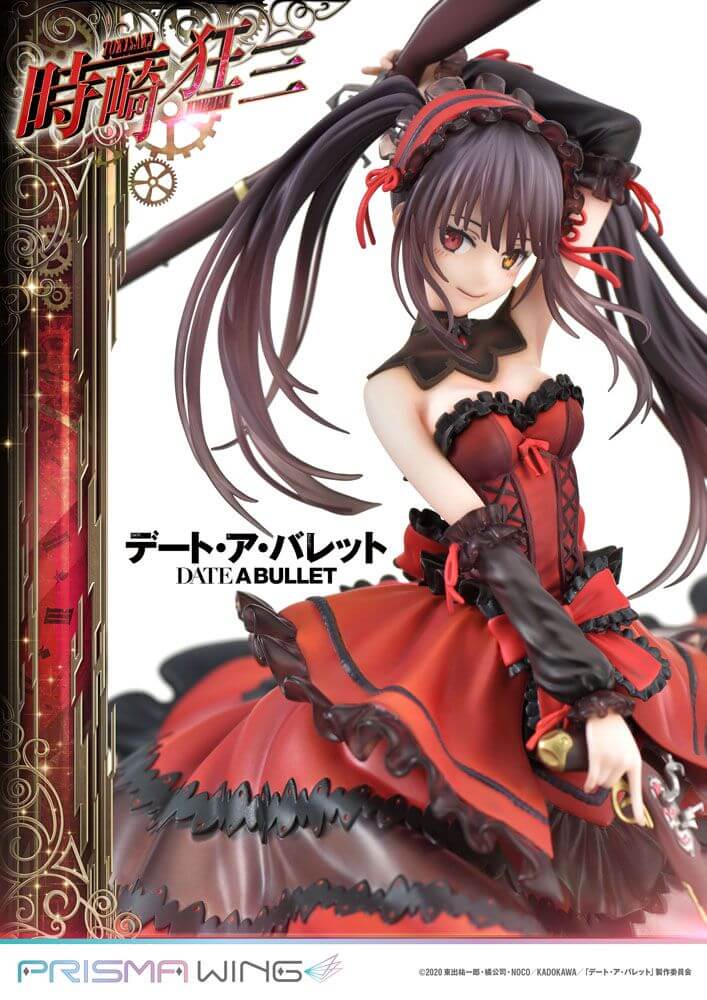 Date A Live Fragment: Date A Bullet Prisma Wing PVC Statue 1/7 Kurumi Tokisaki 27cm - Scale Statue - Prime 1 Studio - Hobby Figures UK