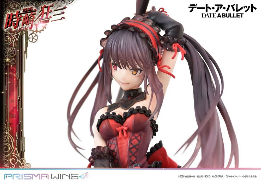 Date A Live Fragment: Date A Bullet Prisma Wing PVC Statue 1/7 Kurumi Tokisaki 27cm - Scale Statue - Prime 1 Studio - Hobby Figures UK