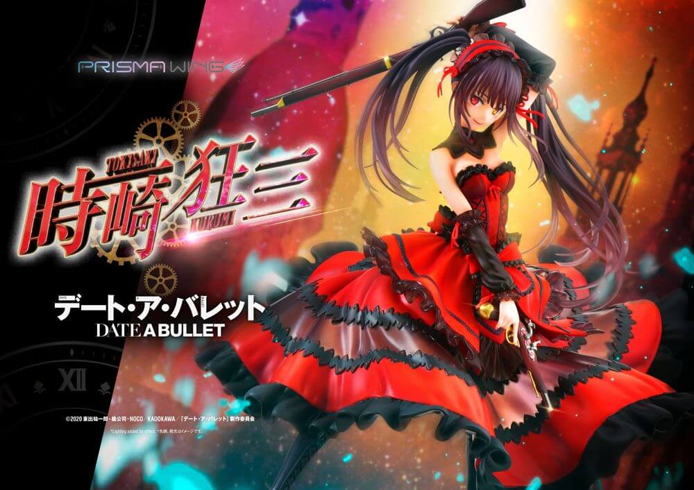 thumbnail image 2 of Date A Bullet Kurumi Tokisaki 1/7 Scale Figure 2 of 14