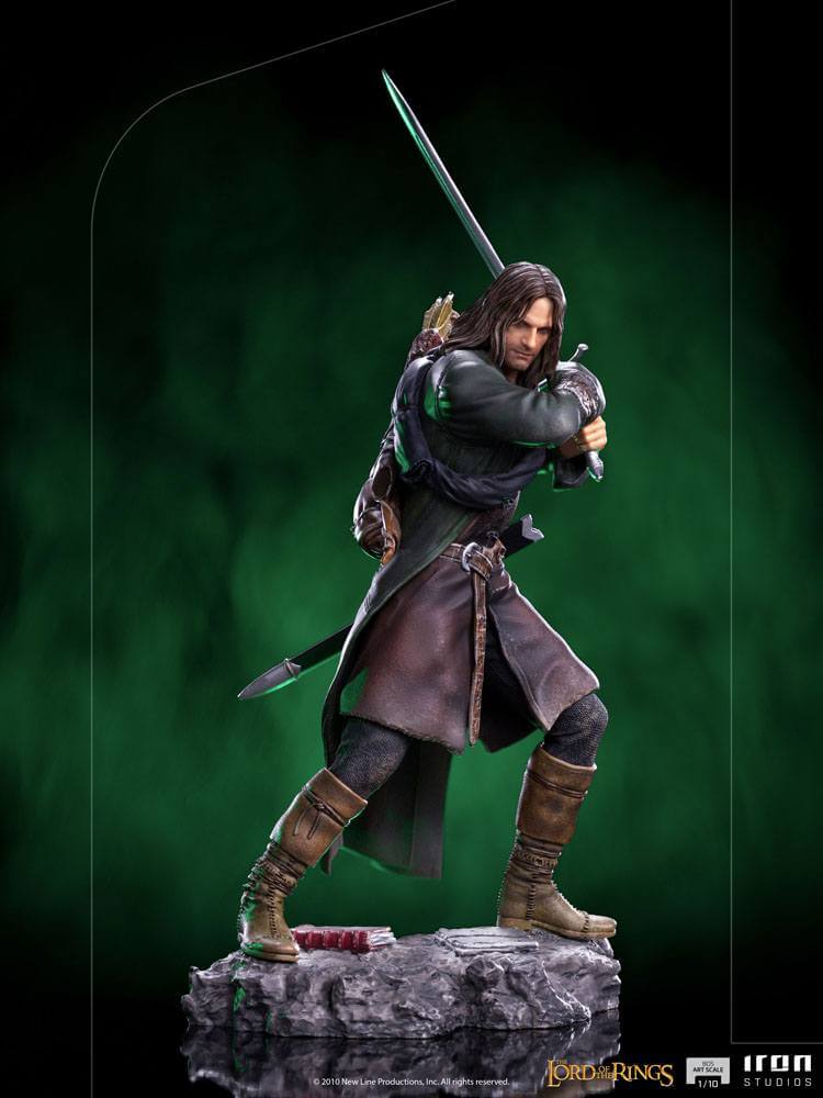 Lord Of The Rings BDS Art Scale Statue 1/10 Aragorn 24cm - Scale Statue - Iron Studios - Hobby Figures UK