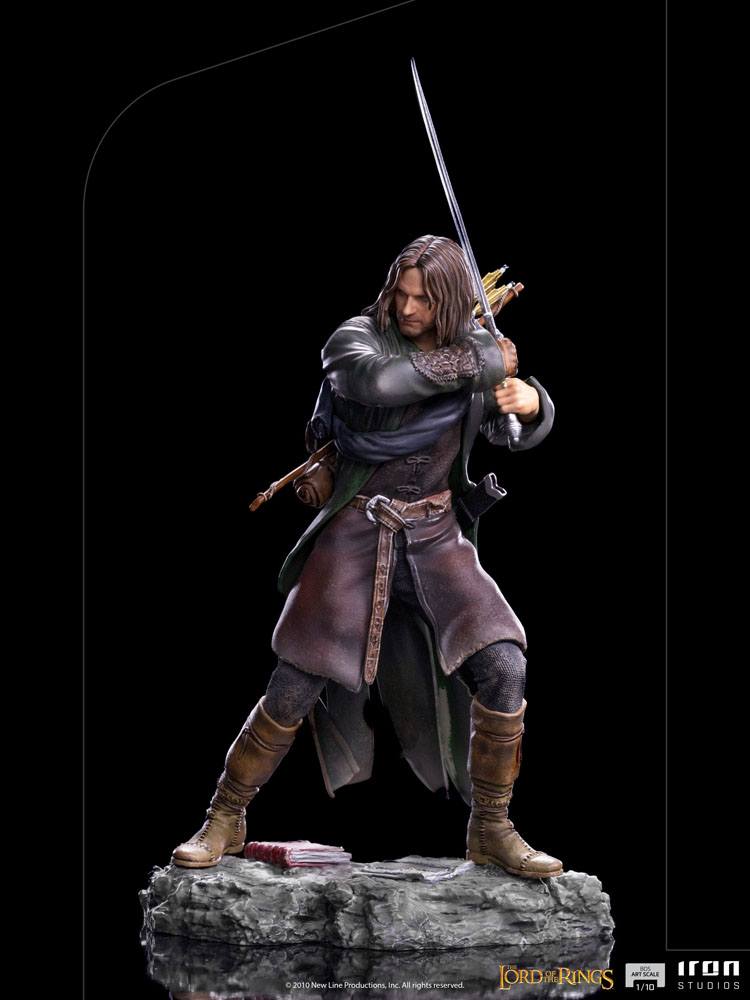 Lord Of The Rings BDS Art Scale Statue 1/10 Aragorn 24cm - Scale Statue - Iron Studios - Hobby Figures UK