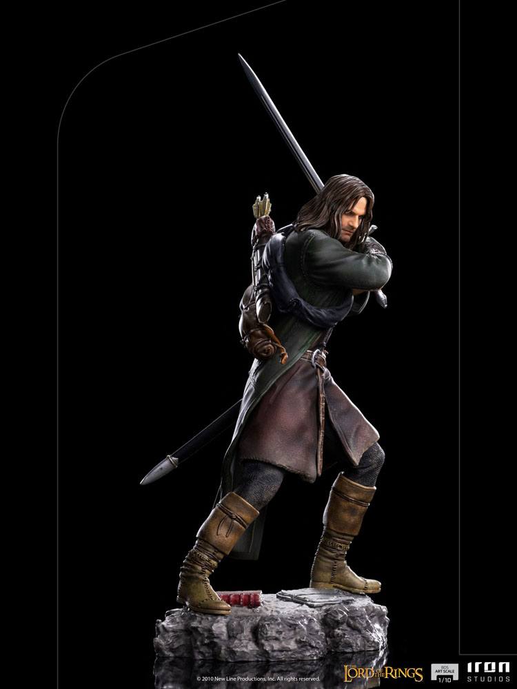 Lord Of The Rings BDS Art Scale Statue 1/10 Aragorn 24cm - Scale Statue - Iron Studios - Hobby Figures UK
