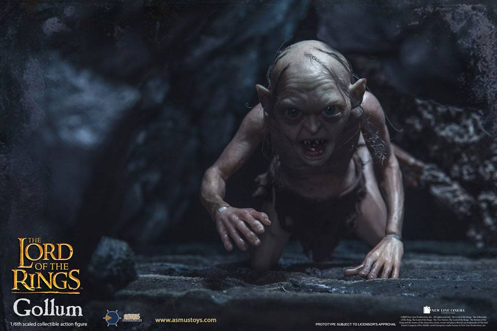 Lord of the Rings Action Figure 1/6 Gollum 19cm - Action Figures - Asmus Collectible Toys - Hobby Figures UK