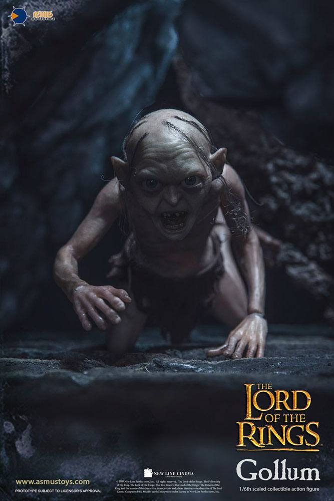 Lord of the Rings Action Figure 1/6 Gollum 19cm - Action Figures - Asmus Collectible Toys - Hobby Figures UK