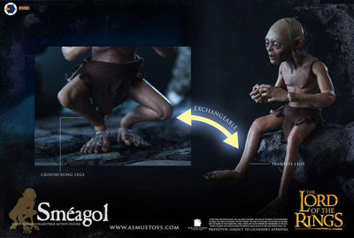 Lord of the Rings Action Figure 1/6 Gollum (Luxury Edition) 19cm - Action Figures - Asmus Collectible Toys - Hobby Figures UK
