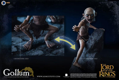 Lord of the Rings Action Figure 1/6 Gollum (Luxury Edition) 19cm - Action Figures - Asmus Collectible Toys - Hobby Figures UK