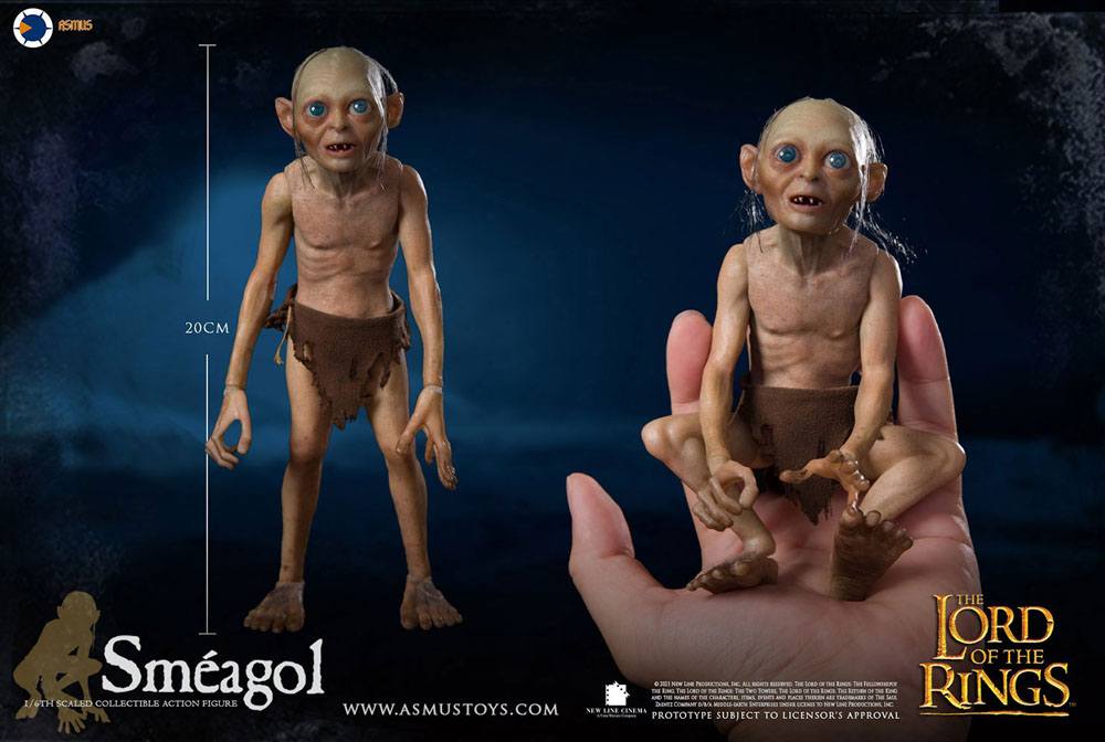 Lord of the Rings Action Figure 1/6 Gollum (Luxury Edition) 19cm - Action Figures - Asmus Collectible Toys - Hobby Figures UK