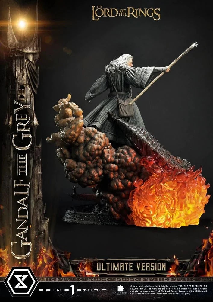 Lord of the Rings Statue 1/4 Gandalf the Grey Ultimate Version 81cm - Scale Statue - Prime 1 Studio - Hobby Figures UK