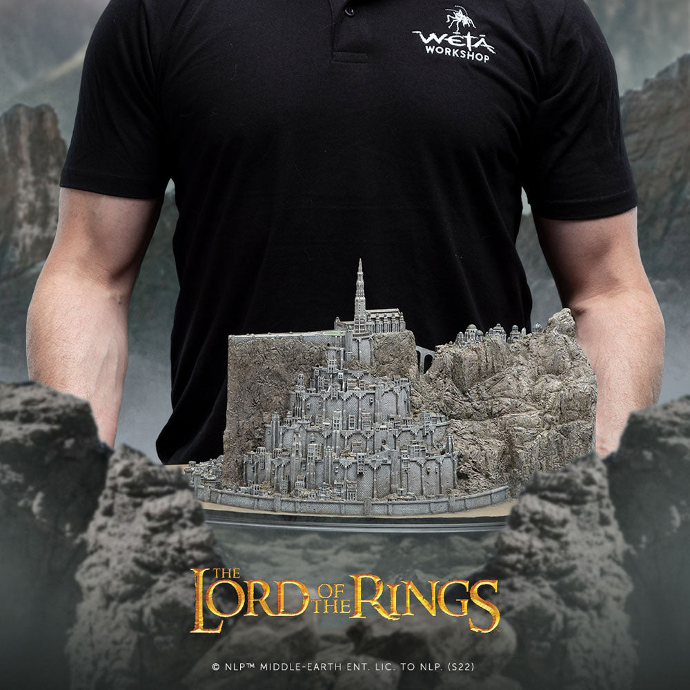Lord Of The Rings Statue Minas Tirith 21cm Hobby Figures Lord Of The Rings Statue Minas Tirith 21cm Hobby Figures