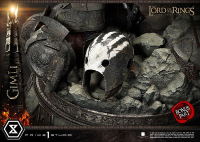Lord of the Rings: The Two Towers Statue 1/4 Gimli Bonus Version 56cm - Scale Statue - Prime 1 Studio - Hobby Figures UK