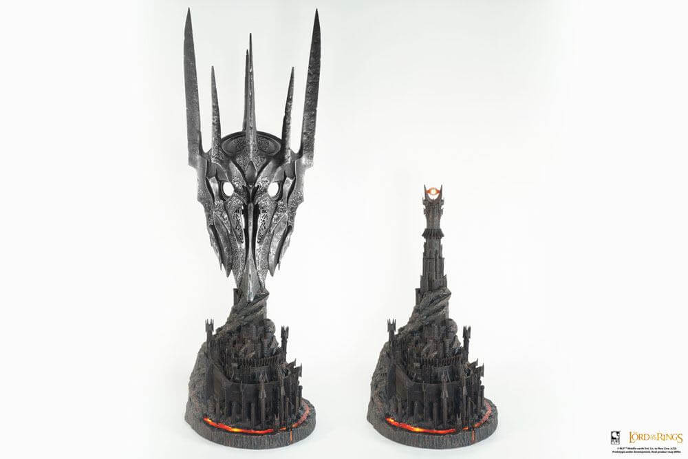 Lord of the Rings Replica 1/1 Helm of Sauron 89cm - Scale Statue - Pure Arts - Hobby Figures UK