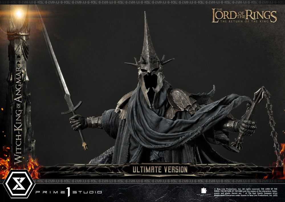 Lord of the Rings Statue 1/4 The Witch King of Angmar Ultimate Version 70cm - Scale Statue - Prime 1 Studio - Hobby Figures UK