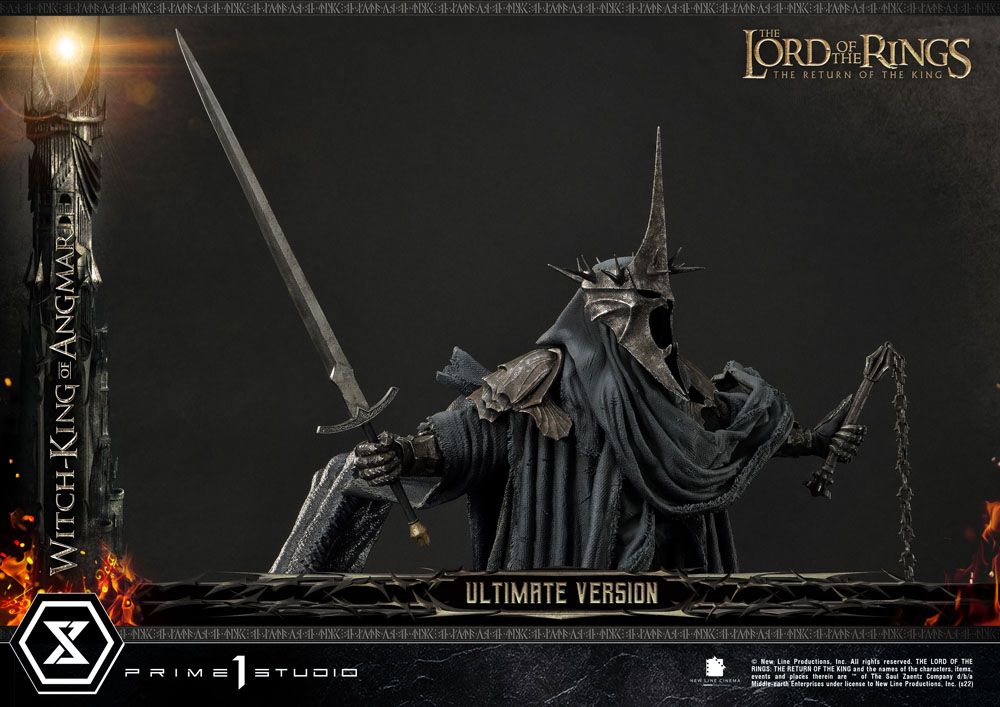 Lord of the Rings Statue 1/4 The Witch King of Angmar Ultimate Version 70cm - Scale Statue - Prime 1 Studio - Hobby Figures UK