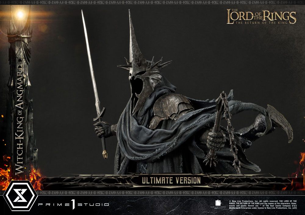 Lord of the Rings Statue 1/4 The Witch King of Angmar Ultimate Version 70cm - Scale Statue - Prime 1 Studio - Hobby Figures UK