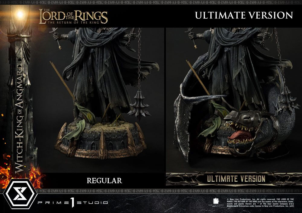 Lord of the Rings Statue 1/4 The Witch King of Angmar Ultimate Version 70cm - Scale Statue - Prime 1 Studio - Hobby Figures UK