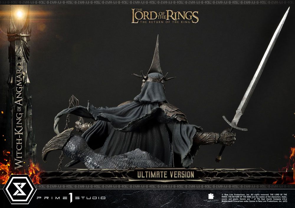 Lord of the Rings Statue 1/4 The Witch King of Angmar Ultimate Version 70cm - Scale Statue - Prime 1 Studio - Hobby Figures UK