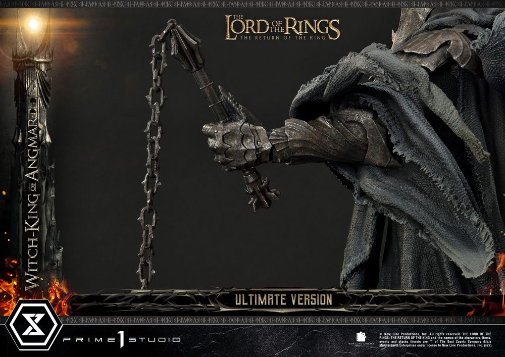 Lord of the Rings Statue 1/4 The Witch King of Angmar Ultimate Version 70cm - Scale Statue - Prime 1 Studio - Hobby Figures UK