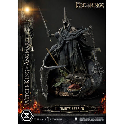 Lord of the Rings Statue 1/4 The Witch King of Angmar Ultimate Version 70cm - Scale Statue - Prime 1 Studio - Hobby Figures UK
