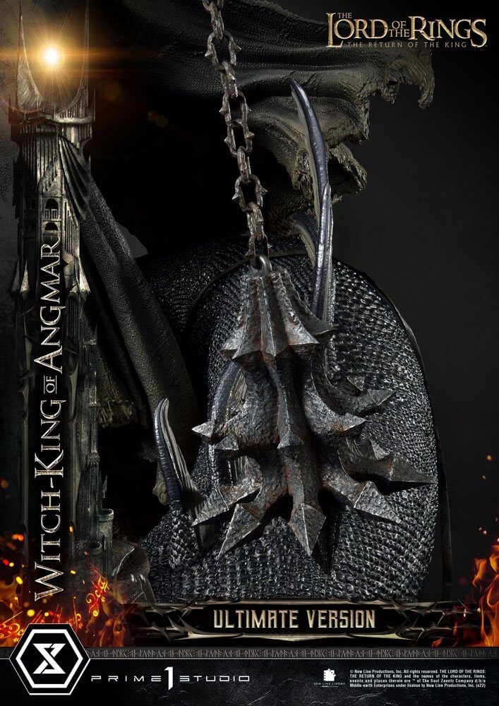 Lord of the Rings Statue 1/4 The Witch King of Angmar Ultimate Version 70cm - Scale Statue - Prime 1 Studio - Hobby Figures UK