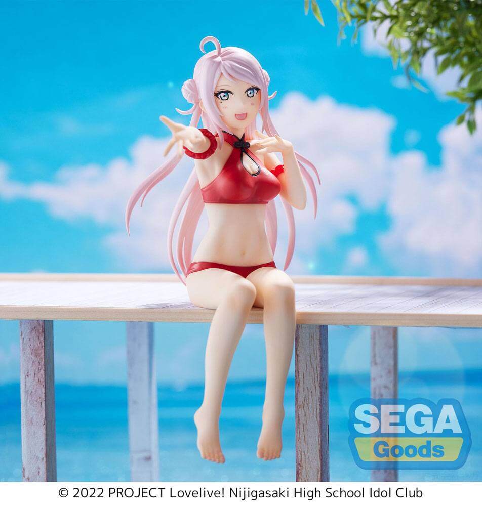 Love Live! Nijigasaki High School Idol Club PM Perching PVC Statue Lanzhu Zhong 14cm - Scale Statue - Sega - Hobby Figures UK