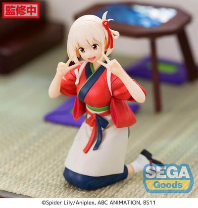 Lycoris Recoil PM Perching PVC Statue Chisato Nishikigi 14cm - Scale Statue - Sega - Hobby Figures UK