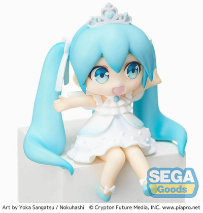 Hatsune Miku MP Perching Collection PVC Statue Hatsune Miku 15th Anniversary Ver. 7cm - Scale Statue - Sega - Hobby Figures UK