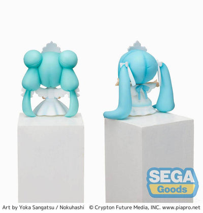 Hatsune Miku MP Perching Collection PVC Statue Hatsune Miku 15th Anniversary Ver. 7cm - Scale Statue - Sega - Hobby Figures UK