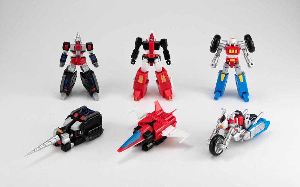 Machine Robo Revenge of Cronos Machine Build Series Action Figure Blue Jet 13cm