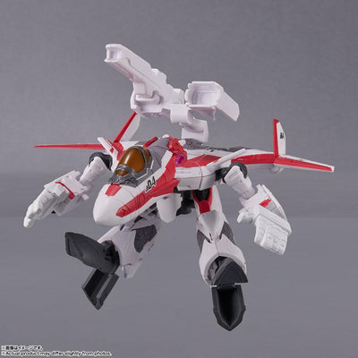 Macross Delta Tiny Session Vehicle mit Action Figure VF-31C Siegfried (Mirage Farina Jenius Use) with Makina Nakajima 10cm - Action Figures - Bandai Tamashii Nations - Hobby Figures UK