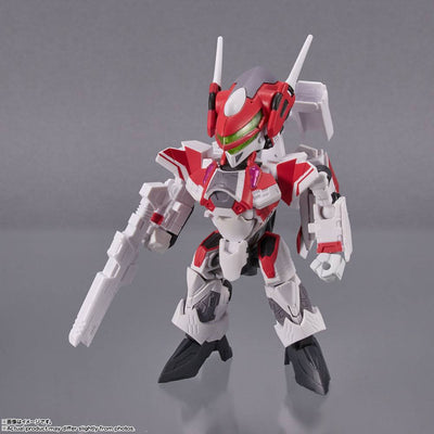 Macross Delta Tiny Session Vehicle mit Action Figure VF-31C Siegfried (Mirage Farina Jenius Use) with Makina Nakajima 10cm - Action Figures - Bandai Tamashii Nations - Hobby Figures UK