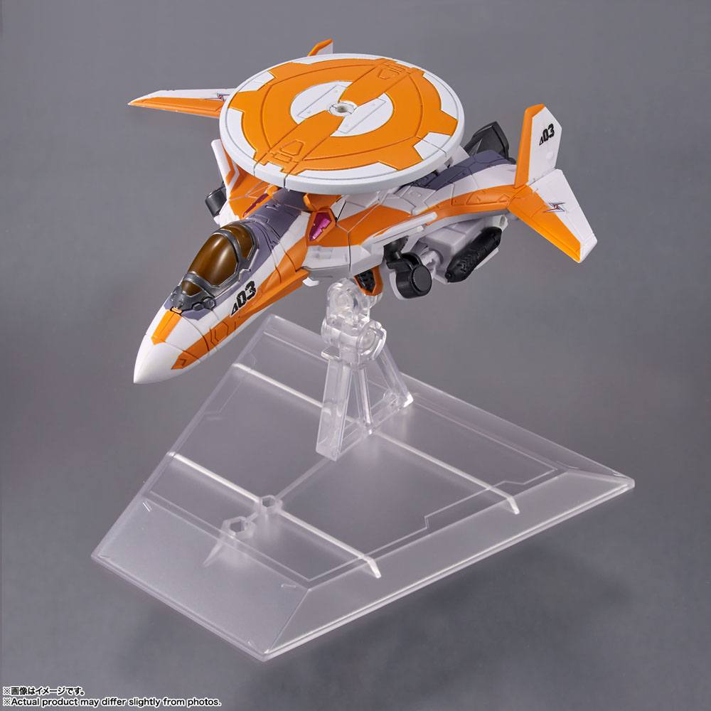 Macross Delta Tiny Session Vehicle mit Action Figure VF-31E Siegfried (Chuck Mustang Use) with Reina Prowler 10cm - Action Figures - Bandai Tamashii Nations - Hobby Figures UK