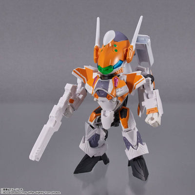Macross Delta Tiny Session Vehicle mit Action Figure VF-31E Siegfried (Chuck Mustang Use) with Reina Prowler 10cm - Action Figures - Bandai Tamashii Nations - Hobby Figures UK