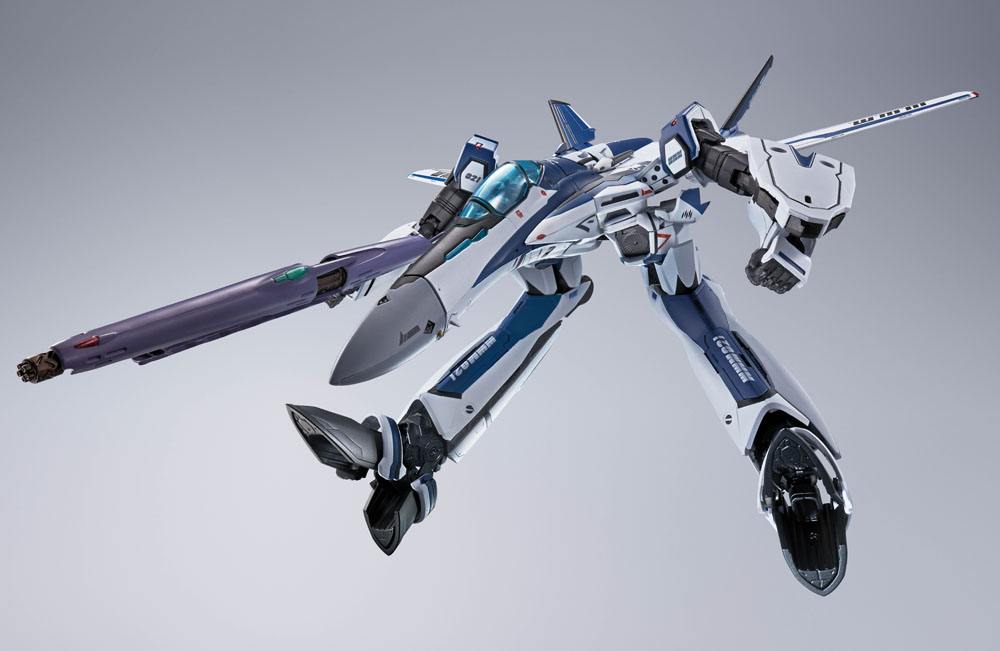 Macross Frontier DX Chogokin Diecast Action Figure VF-25 Messiah Valkyrie Worldwide Anniv. 34cm - Action Figures - Bandai Tamashii Nations - Hobby Figures UK