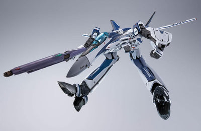 Macross Frontier DX Chogokin Diecast Action Figure VF-25 Messiah Valkyrie Worldwide Anniv. 34cm - Action Figures - Bandai Tamashii Nations - Hobby Figures UK