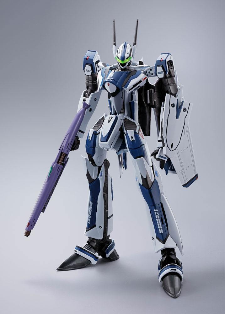 Macross Frontier DX Chogokin Diecast Action Figure VF-25 Messiah Valkyrie Worldwide Anniv. 34cm - Action Figures - Bandai Tamashii Nations - Hobby Figures UK