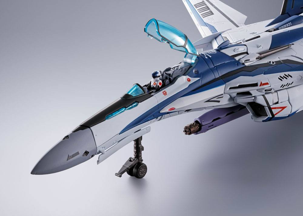 Macross Frontier DX Chogokin Diecast Action Figure VF-25 Messiah Valkyrie Worldwide Anniv. 34cm - Action Figures - Bandai Tamashii Nations - Hobby Figures UK