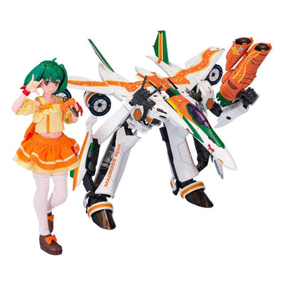 Macross Frontier Plastic Model Kit VF-25F Messiah Ranka Lee Macross 40th Anniversary 22cm - Model Kit - Aoshima - Hobby Figures UK