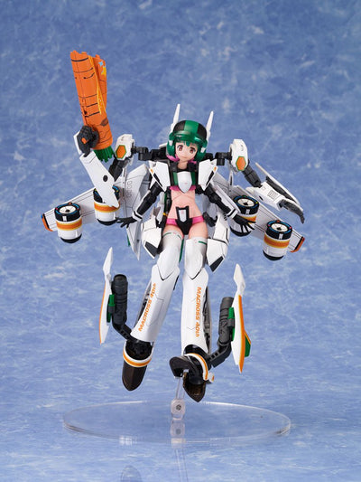 Macross Frontier Plastic Model Kit VF-25F Messiah Ranka Lee Macross 40th Anniversary 22cm - Model Kit - Aoshima - Hobby Figures UK