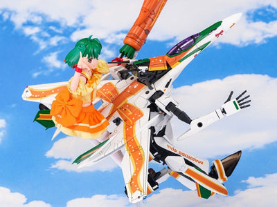 Macross Frontier Plastic Model Kit VF-25F Messiah Ranka Lee Macross 40th Anniversary 22cm - Model Kit - Aoshima - Hobby Figures UK