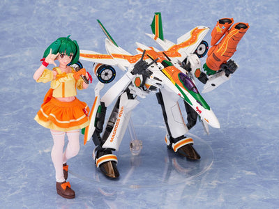 Macross Frontier Plastic Model Kit VF-25F Messiah Ranka Lee Macross 40th Anniversary 22cm - Model Kit - Aoshima - Hobby Figures UK