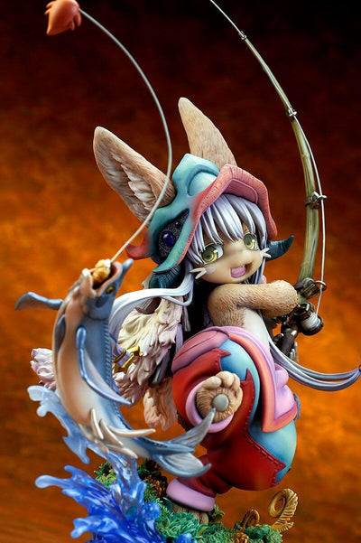 Made in Abyss PVC Statue 1/8 Nanachi Gankimasu Fishing 23cm - Scale Statue - Ques Q - Hobby Figures UK